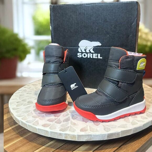 Sorel Whitney II Strap Insulated Snow Winter Waterproof Boots Toddler Kids Size - Picture 5 of 12